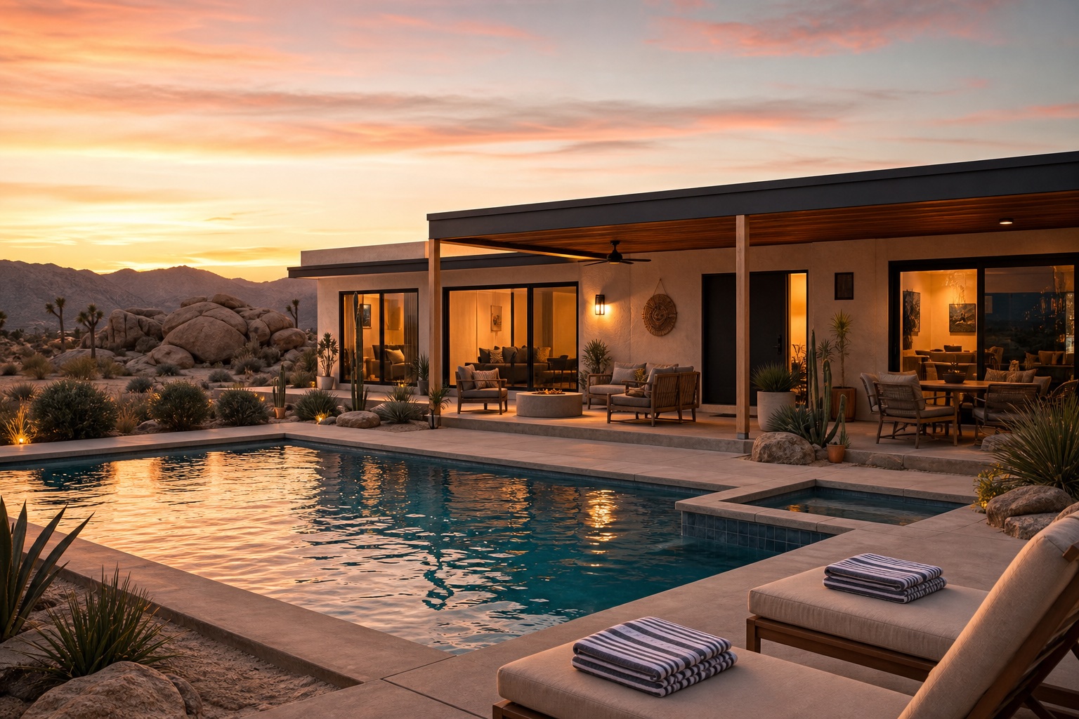 Guest-ready Joshua Tree vacation rental